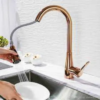 Brass Kitchen Faucet